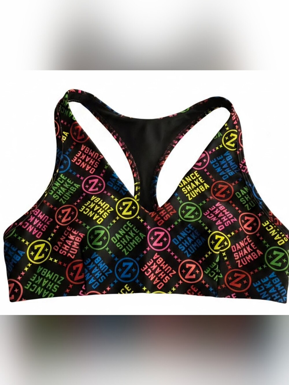 ZUMBA Z Sizzle Reversible Bra Size Medium